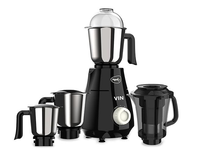 Pigeon by Stovekraft VIN 750 W Mixer Grinder with 4 Multipurpose Jars